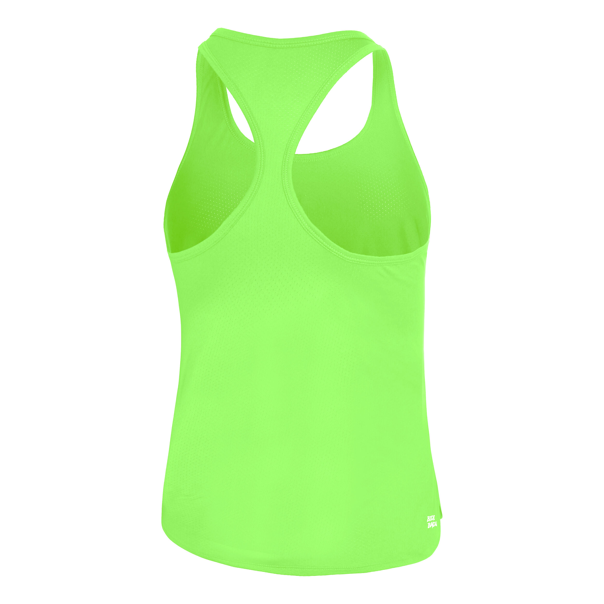 Mea Tech Tank-Top Damen - Neongrün, Weiß