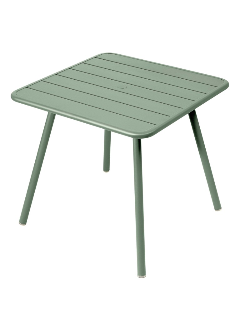 Fermob Luxembourg table de jardin à quatre pieds 80 x 80 cm