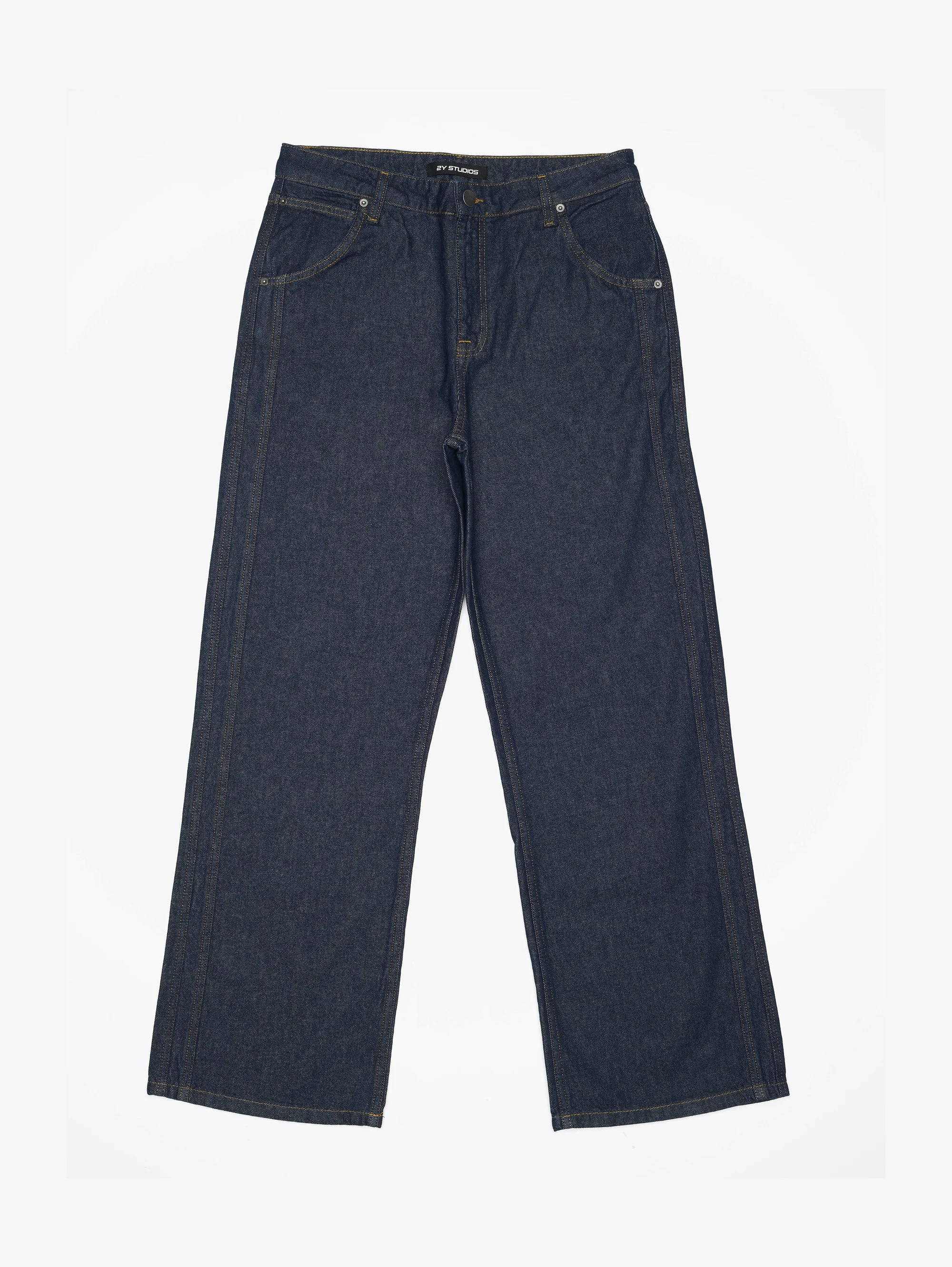 2Y Studios DARA WIDE HEM BAGGY - Vaqueros holgados