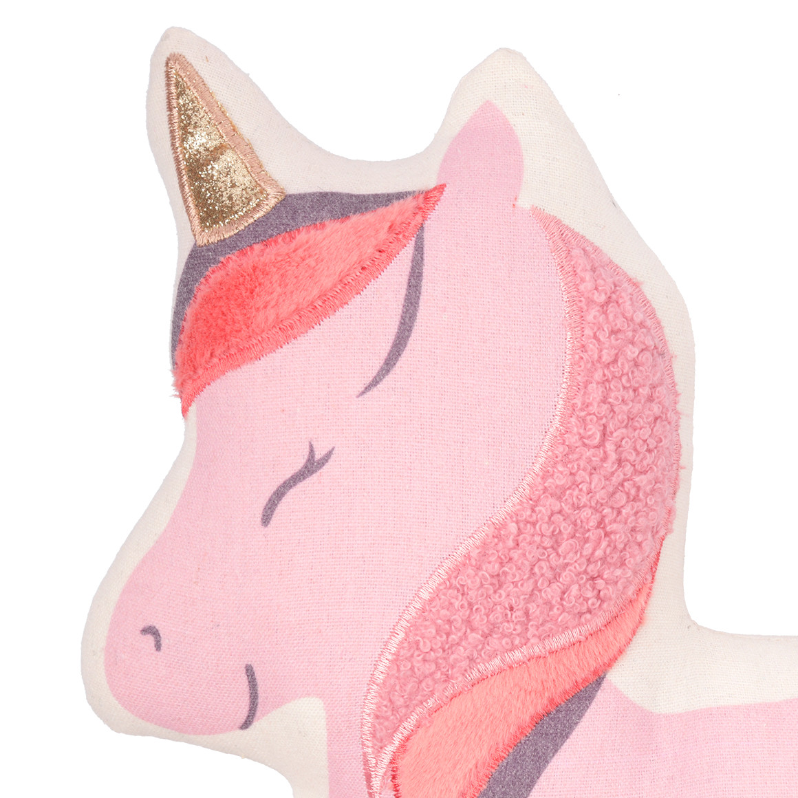 Türstopper Einhorn mit Glitzer-Details