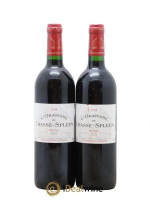 Oratoire de Chasse Spleen Second vin  1998 - Lot de 2 Bouteilles