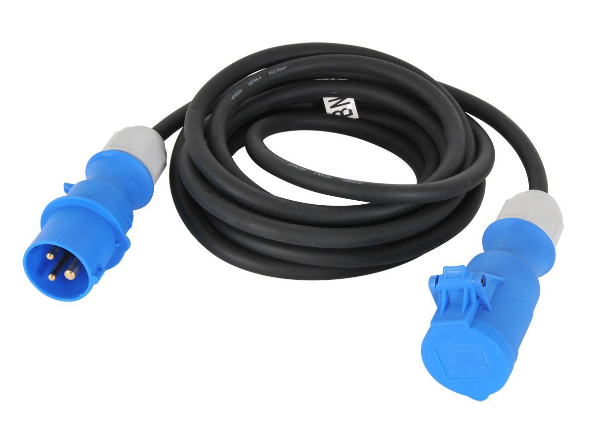 Schwabe 5 Meter 2,5 mm² CEE Verlängerungskabel