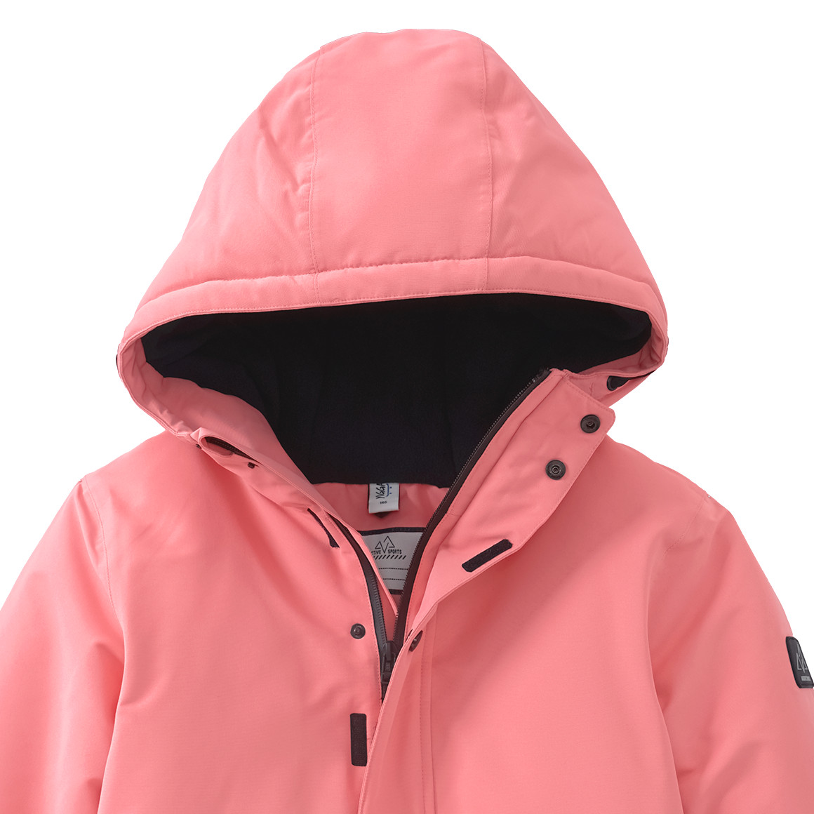 Kinder Schneejacke mit Schneefang