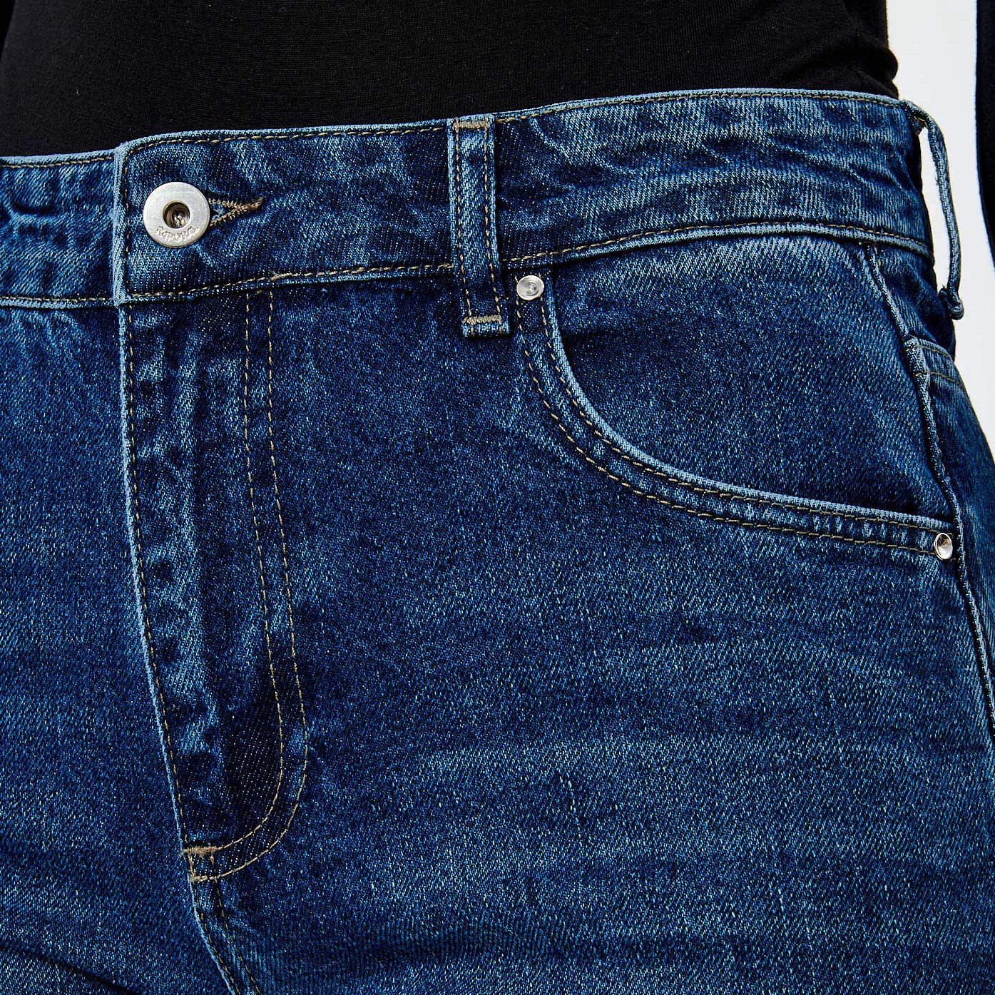 VIOLA  Jean wideleg bleu femme