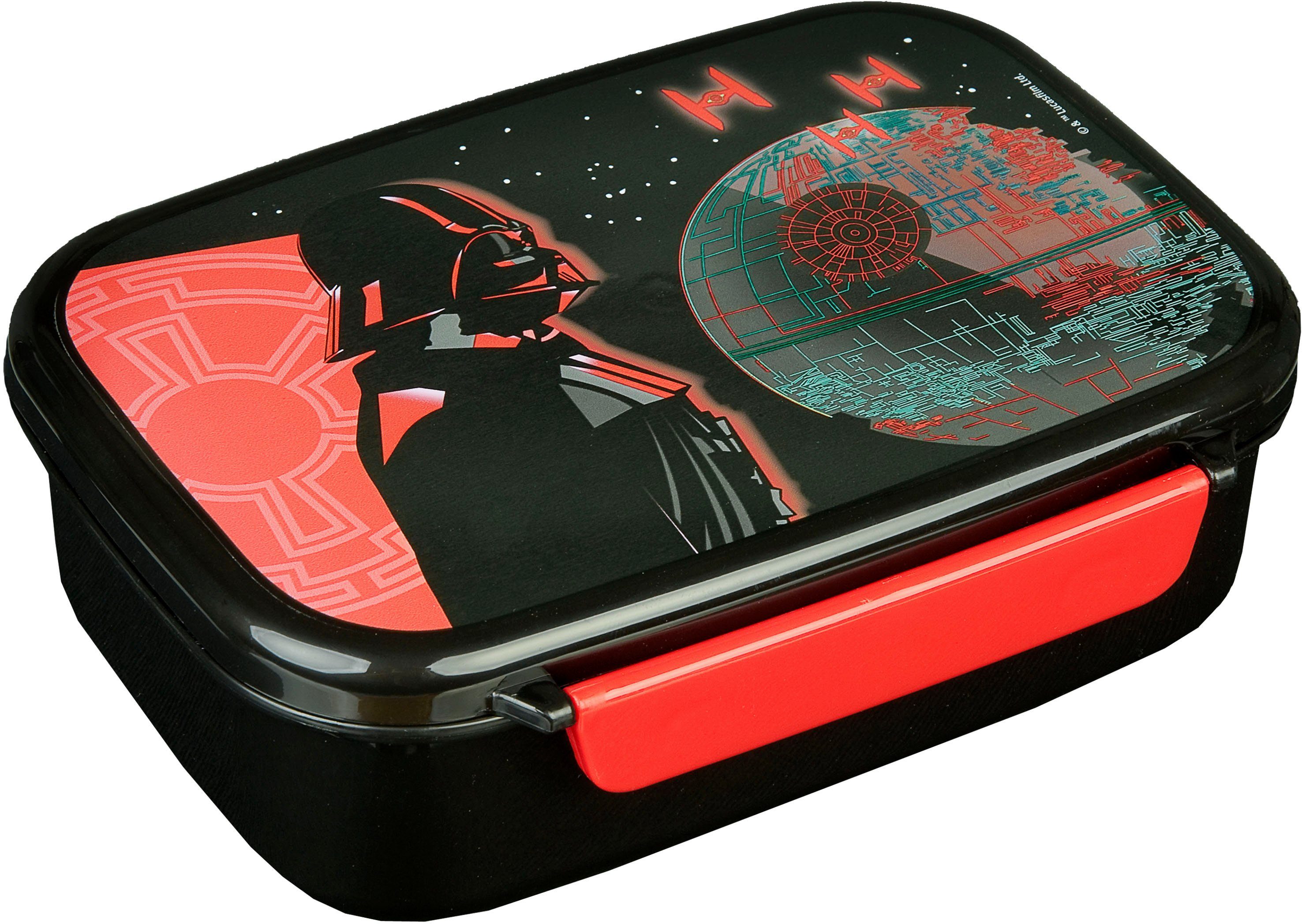 Scooli Lunchbox Star Wars, Kunststoff, (Set, 2-tlg), Brotzeitdose & Trinkflasche
