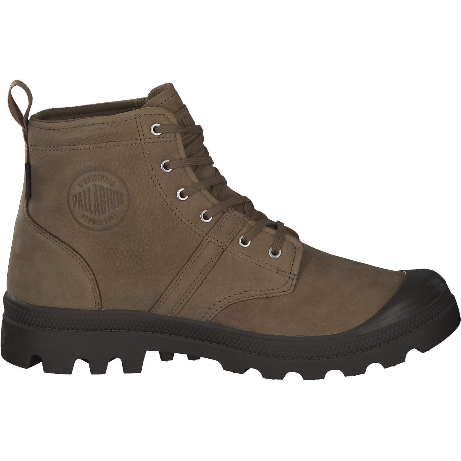 Palladium 77983, Schnürstiefeletten, Herren, Braun