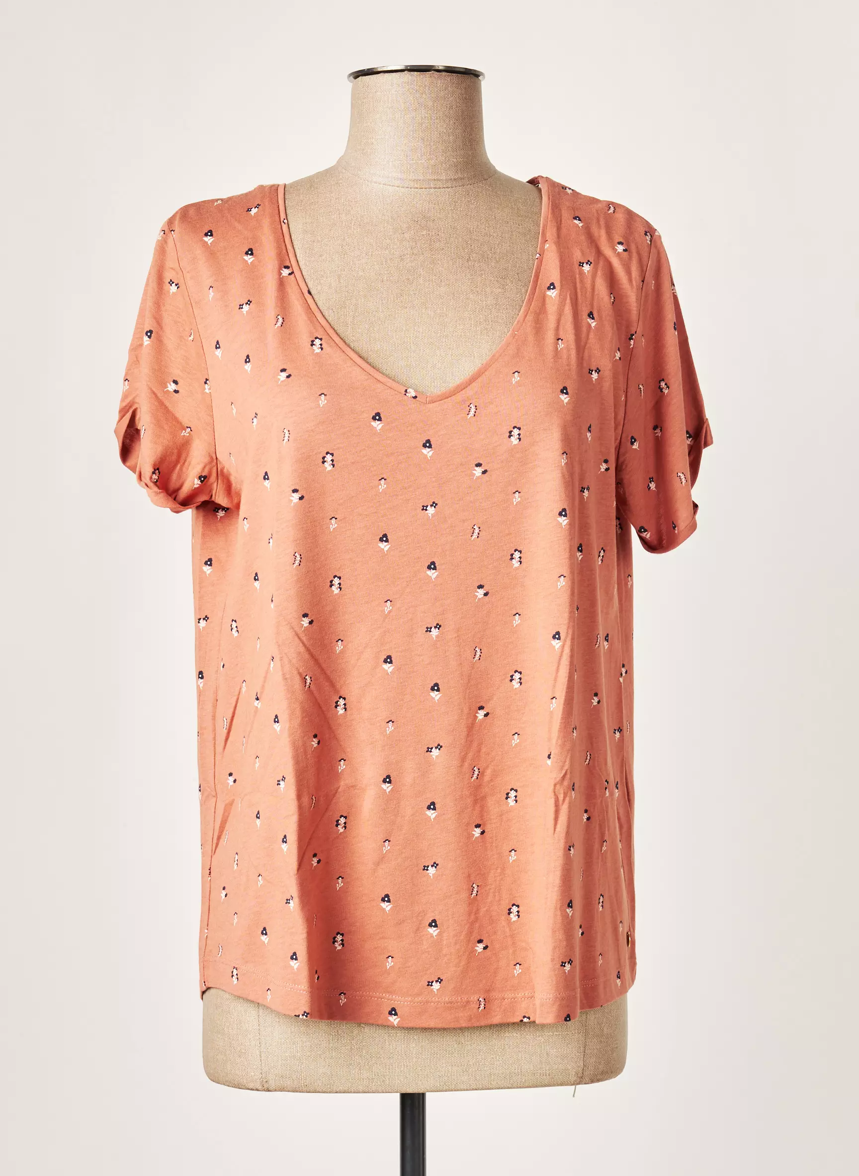 C Est Beau La Vie Tshirts Femme couleur marron