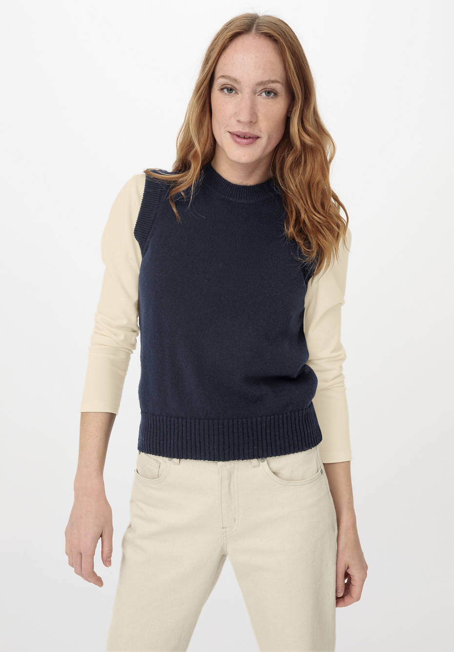 Pullunder aus reiner Lambswool