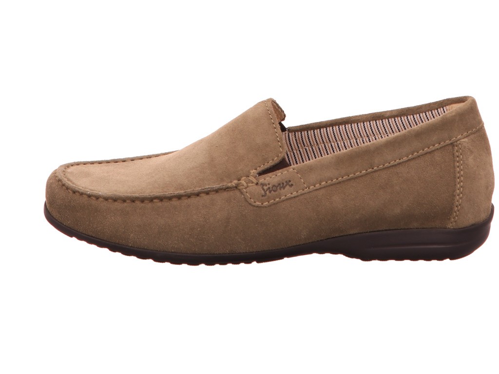 SIOUX Sportliche Slipper taupe Giumelo-700-H