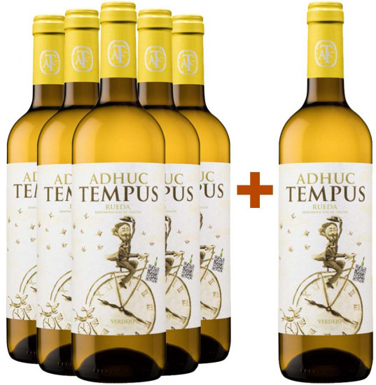 5+1 Aktionspaket Adhuc Tempus Verdejo Rueda DO - ADHUC TEMPUS