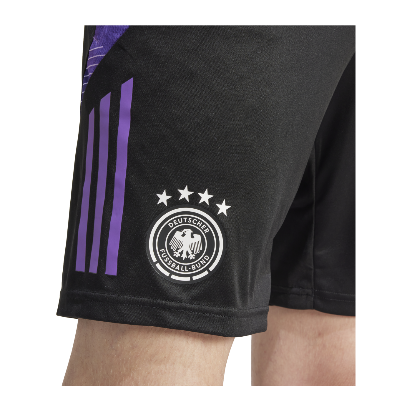 adidas DFB Deutschland Trainingsshort EM 2024 Schwarz
