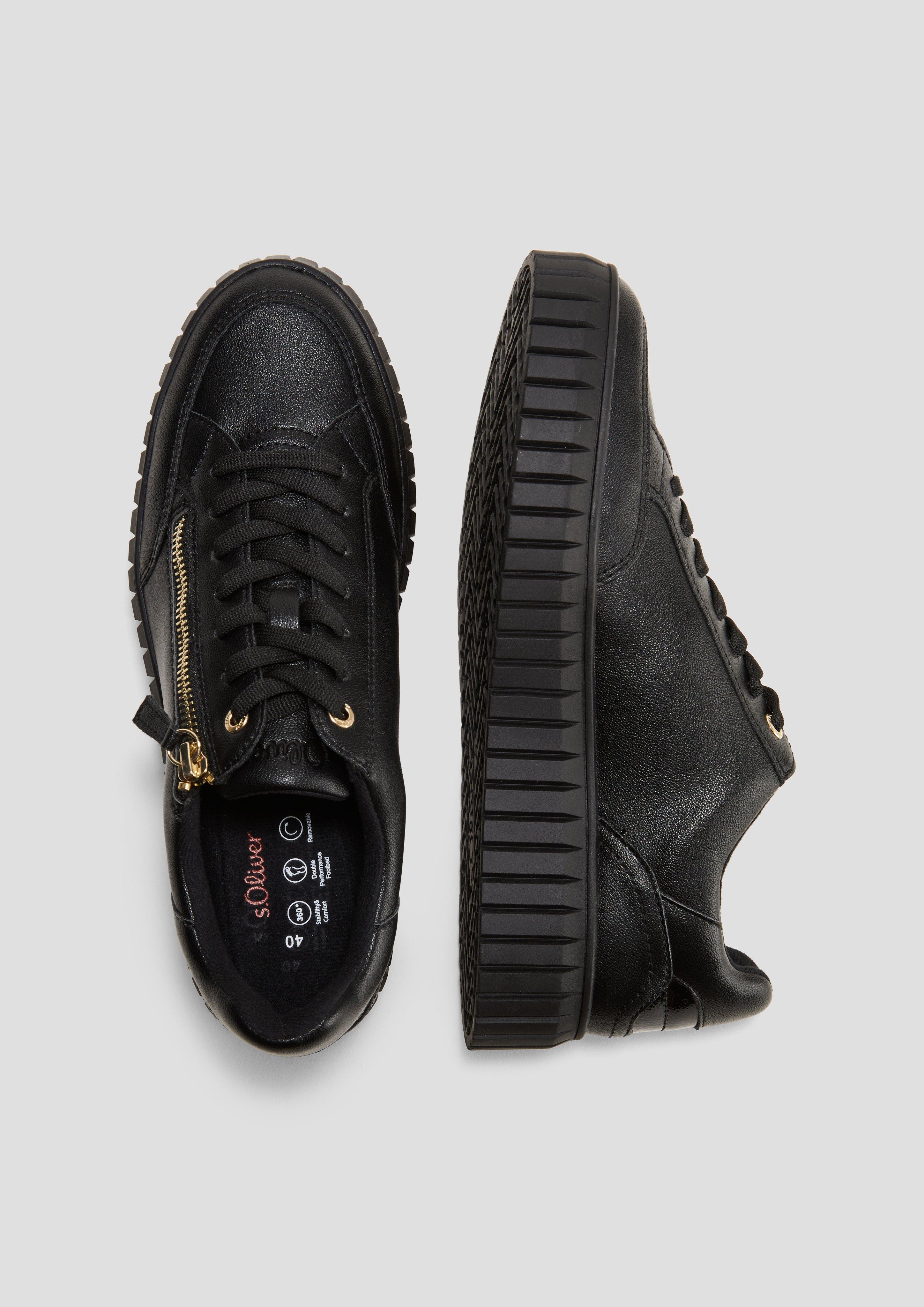 Sneaker in Leder-Optik  6008247-001