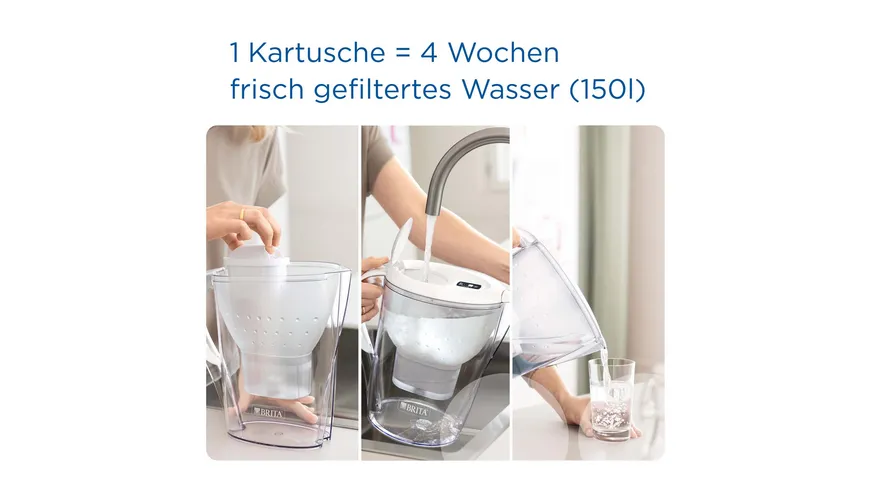 BRITA Wasserfilter Marella XL weiß inkl. MX PRO