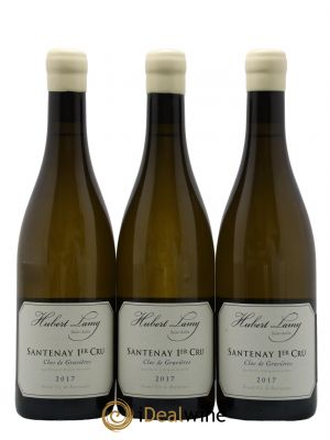 Santenay 1er Cru Clos de Gravières Hubert Lamy  2017 - Lot de 3 Bouteilles