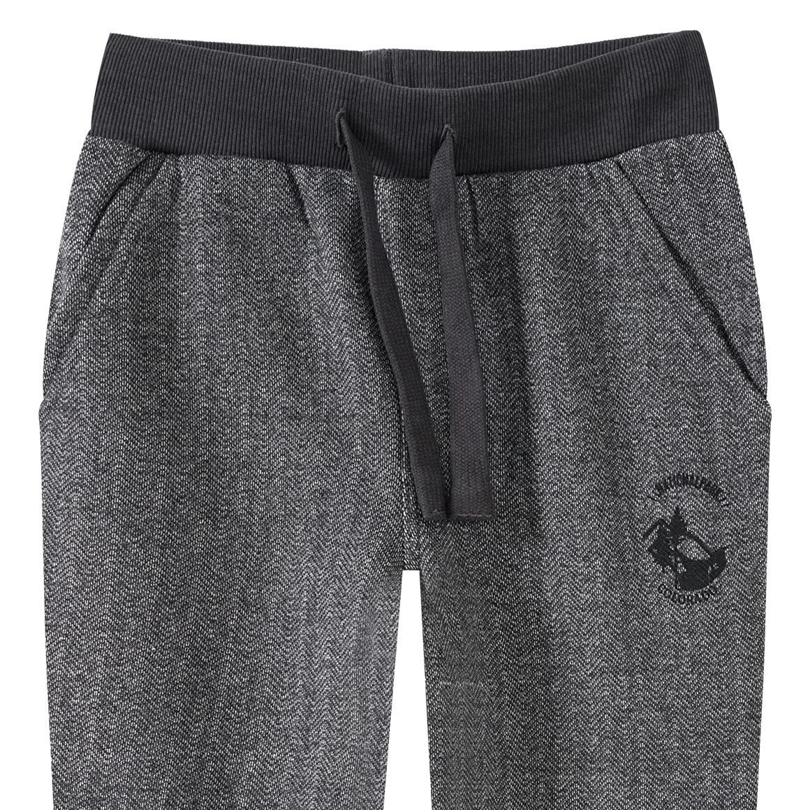 Jungen Jogpants mit Fischgräht-Muster