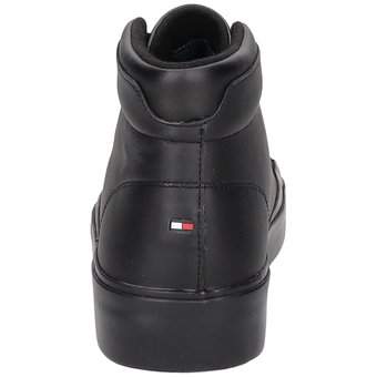 Tommy Hilfiger Modern Vulc Lth Hi WL in schwarz