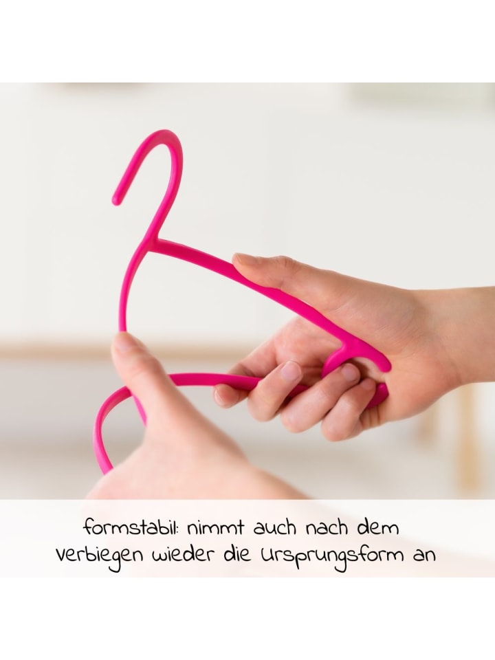 LaLoona Kleiderbügel für Babys und Kinder (22 Stück) - Bunt günstig kaufen onesize
