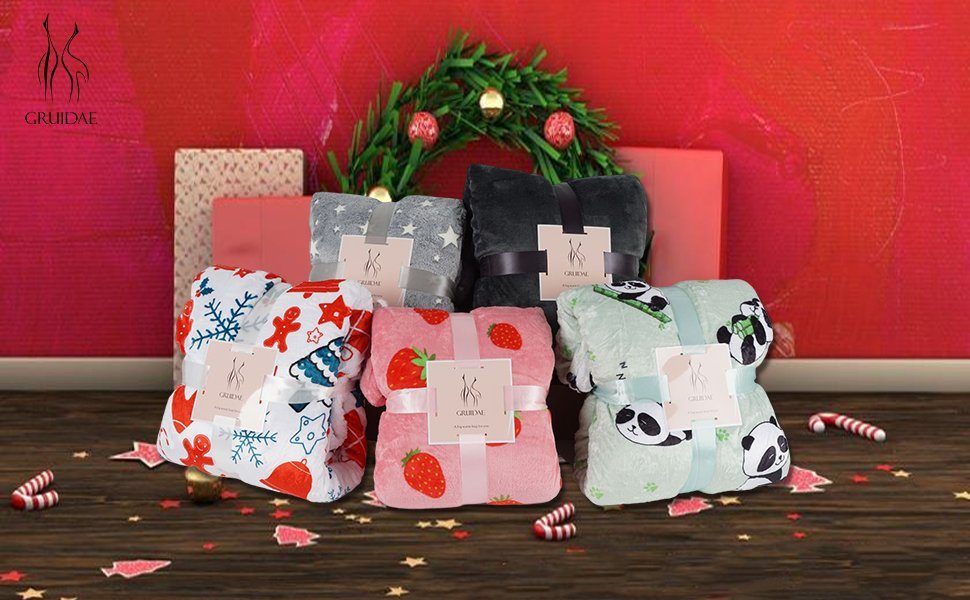 GRUIDAE Hoodie Hoodie Oversize Decke, Kuscheldecke mit ärmeln und Kapuze Weihnachtspullover decke mit ärmeln