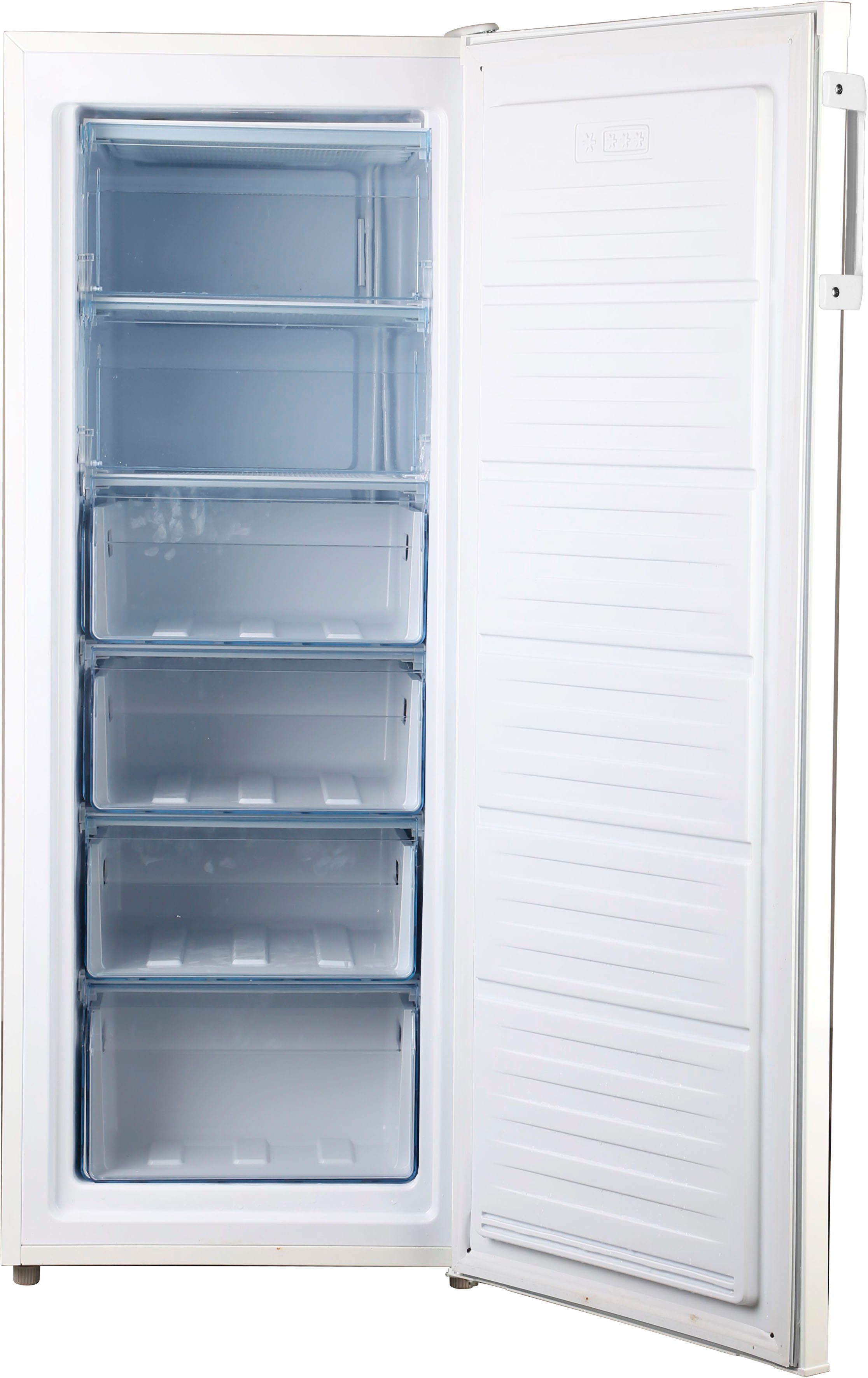 Amica Gefrierschrank GS 324 100 W, 141 cm hoch, 55 cm breit
