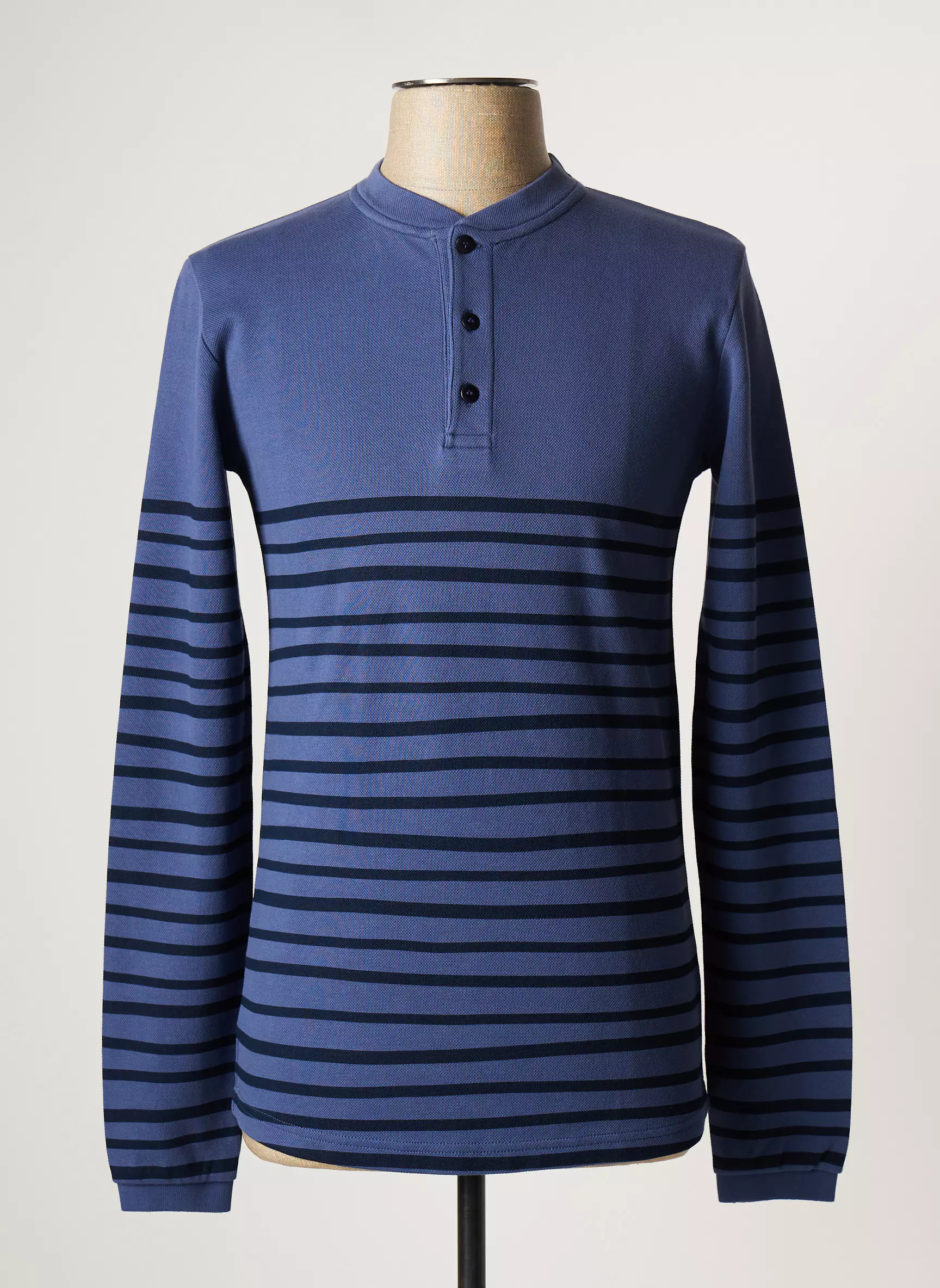Bask In The Sun Polos Femme couleur bleu