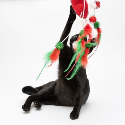 Katzenspielzeug Türhänger Handschuhe