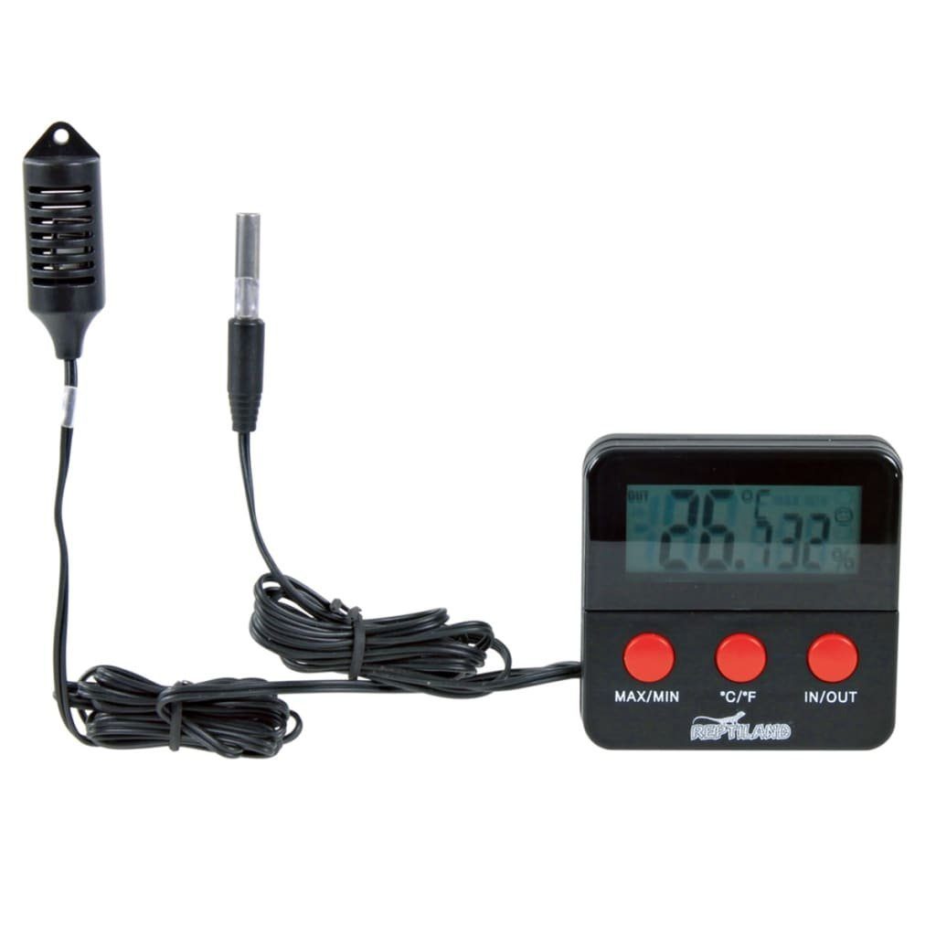 TRIXIE Terrarium Digitales Thermo-Hygrometer 6x6 cm 76114