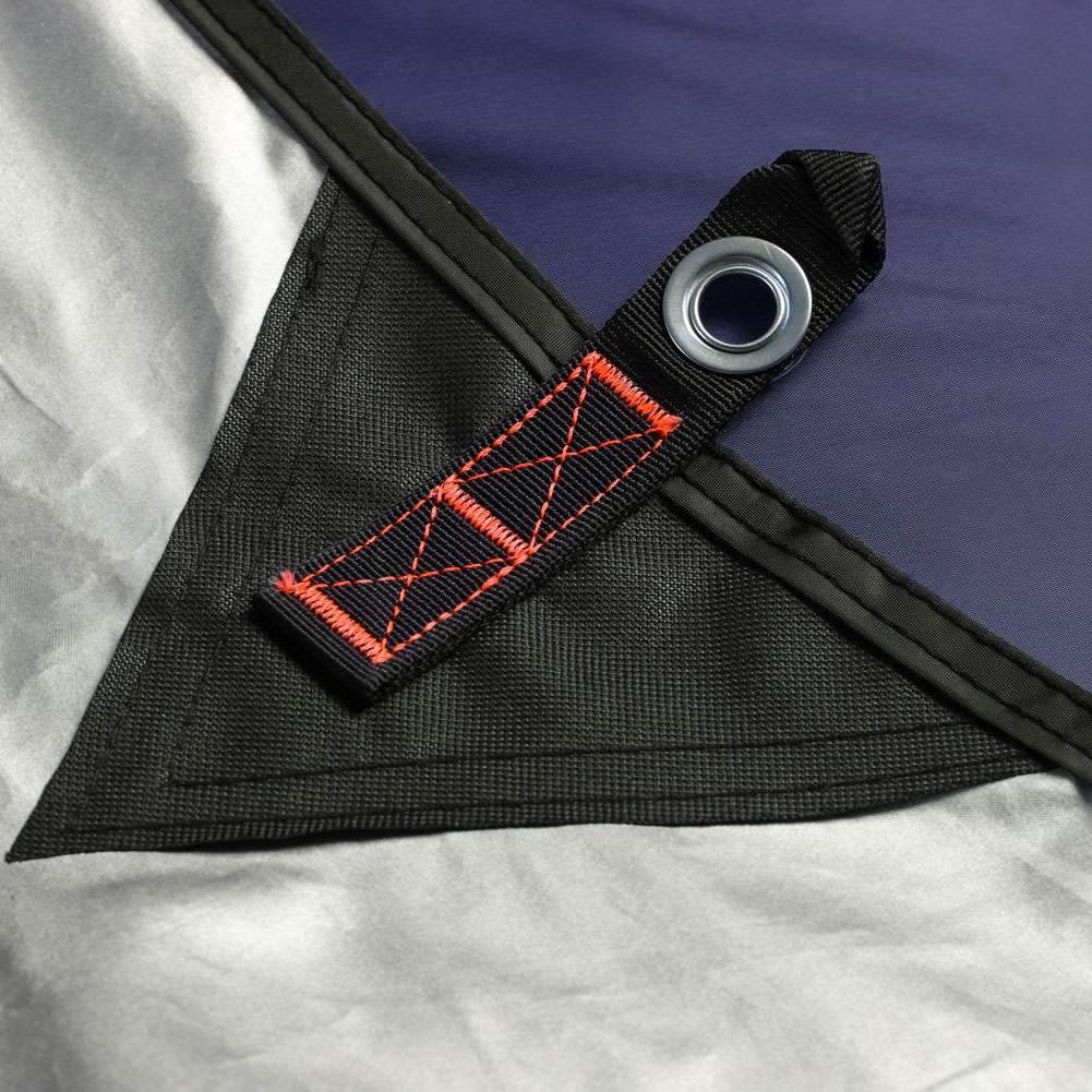 GOGLAND Outdoor UV-Schutz Tarp Zeltplane 300 x 290 cm navy