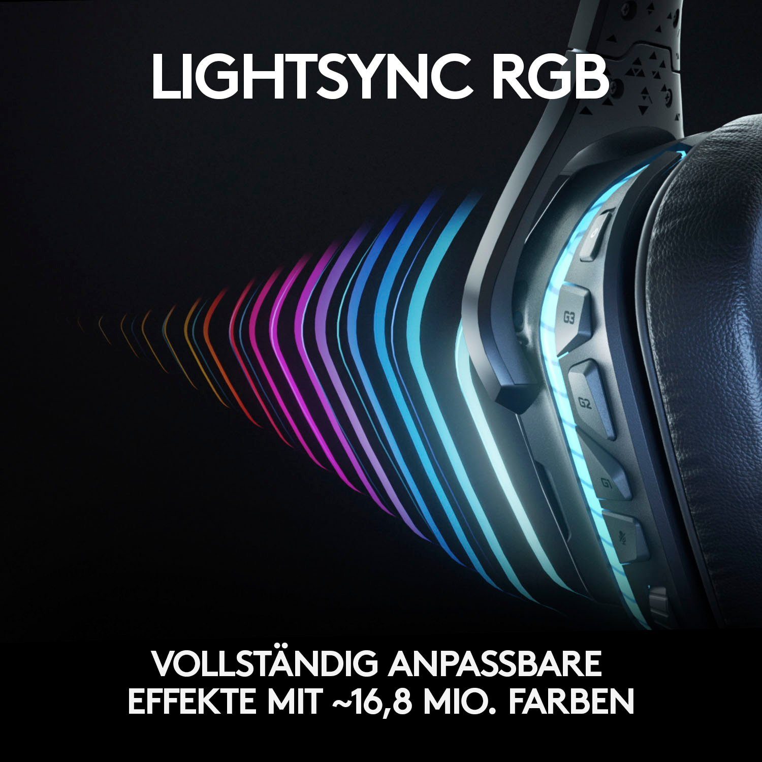 Logitech G G935 7.1 Surround Sound LIGHTSYNC Gaming Headset Gaming-Headset