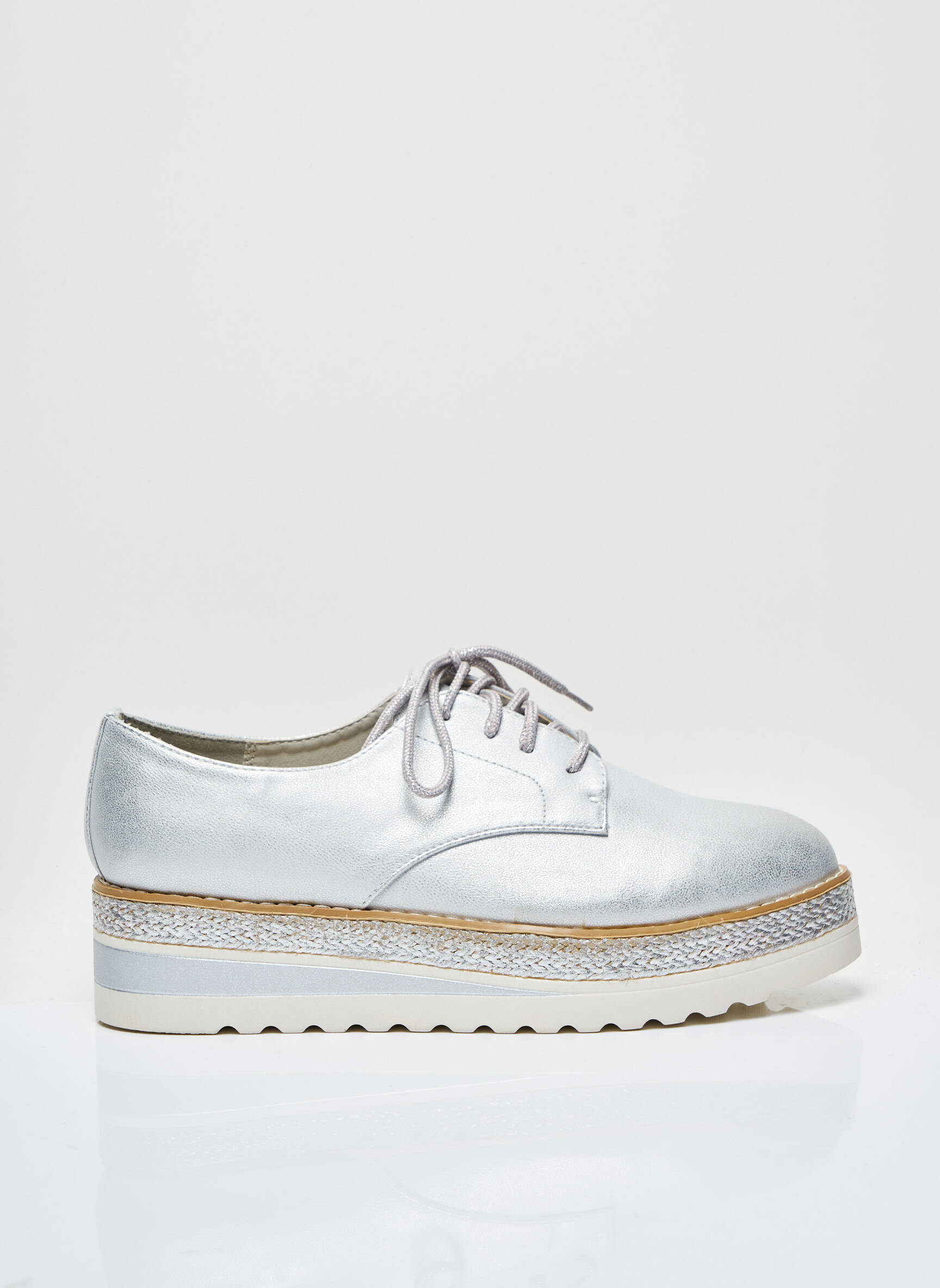 I Love Shoes Derby Femme couleur gris