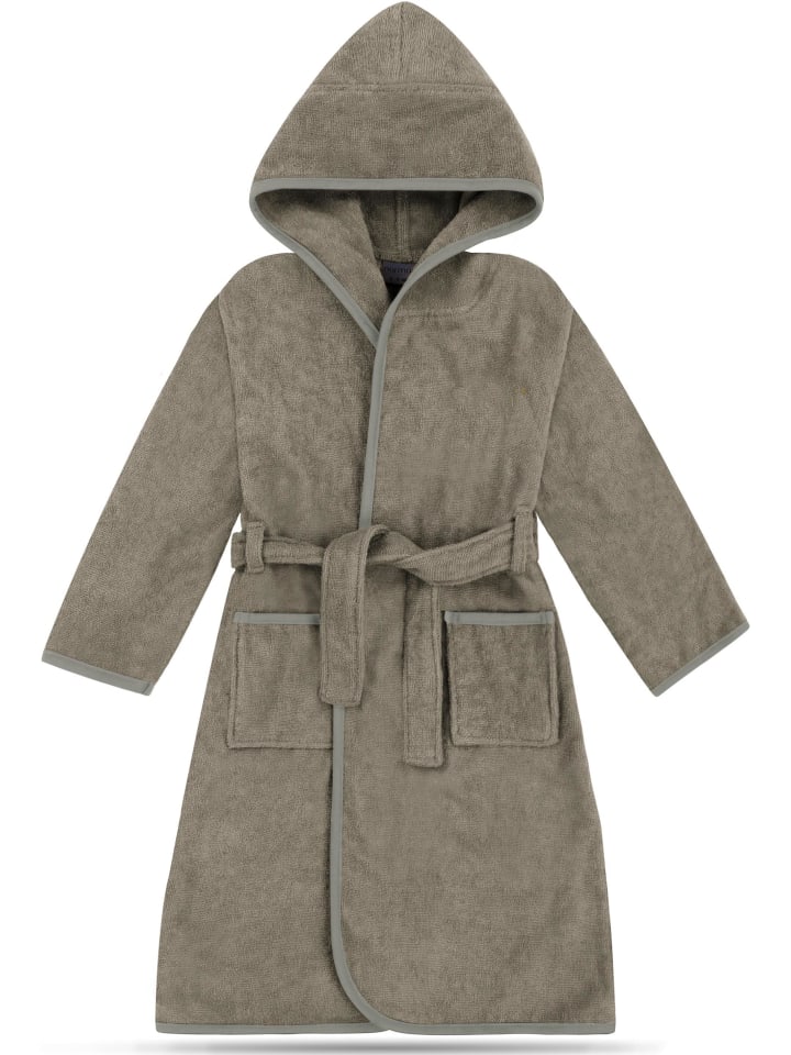 normani Baby Bademantel aus Bio-Baumwolle Ljubljana in Beige günstig kaufen