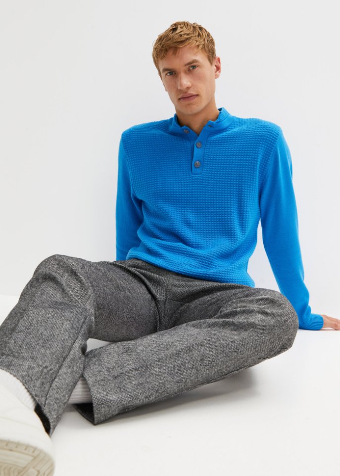 Pullover mit Stehkragen