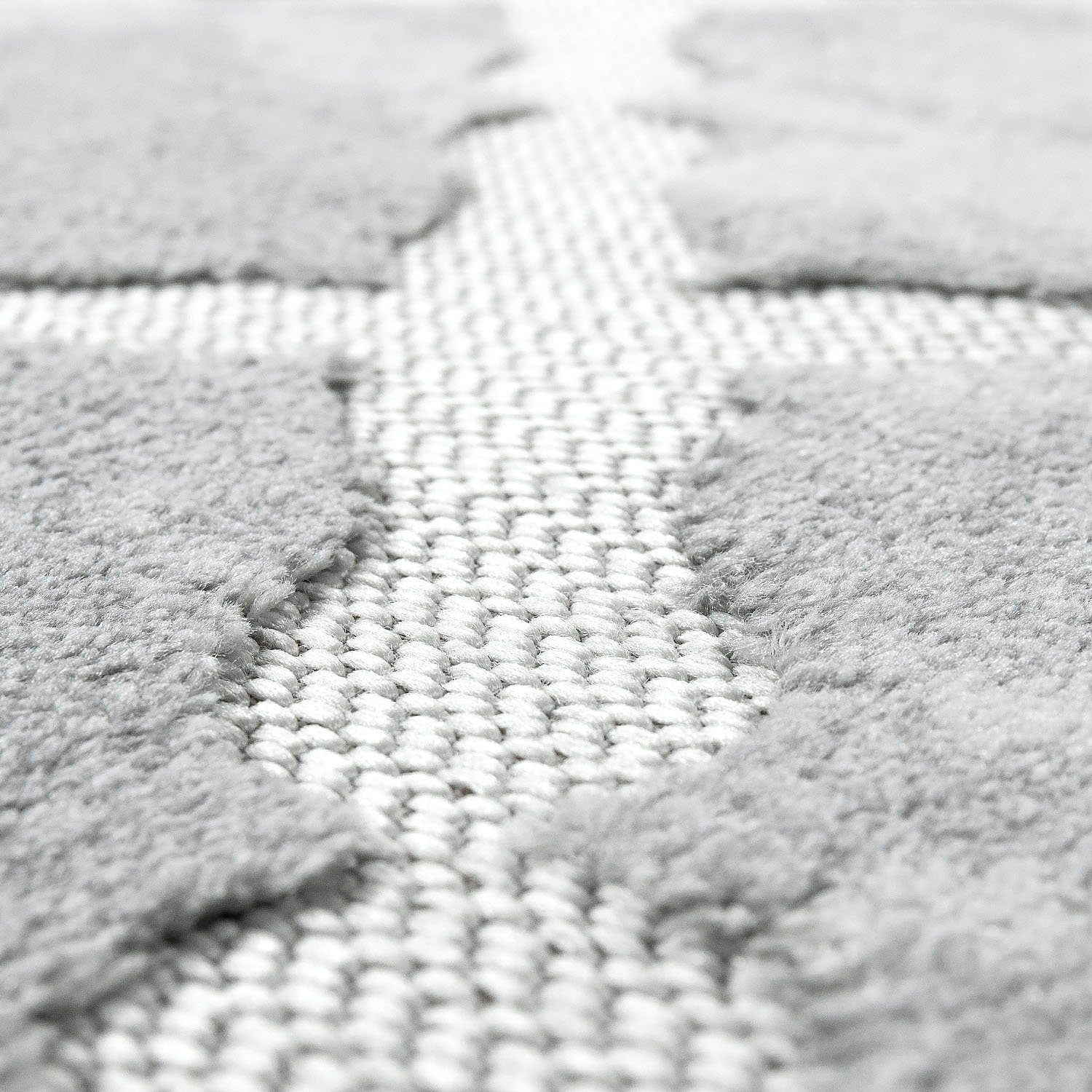 Teppich Stilo 859, Paco Home, rechteckig, Höhe: 12 mm, Hoch-Tief-Struktur, In- und Outdoor geeignet, Wohnzimmer