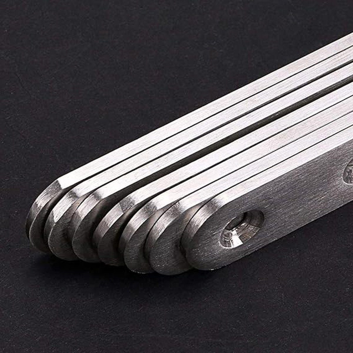 götäzer Winkelverbinder Flachsteckverbinder 8er-Pack Robuste Flachsteckverbinder aus Edelstahl, (1-St), 160 x 20 mm Anschlussplatte Lochblech mit Schrauben