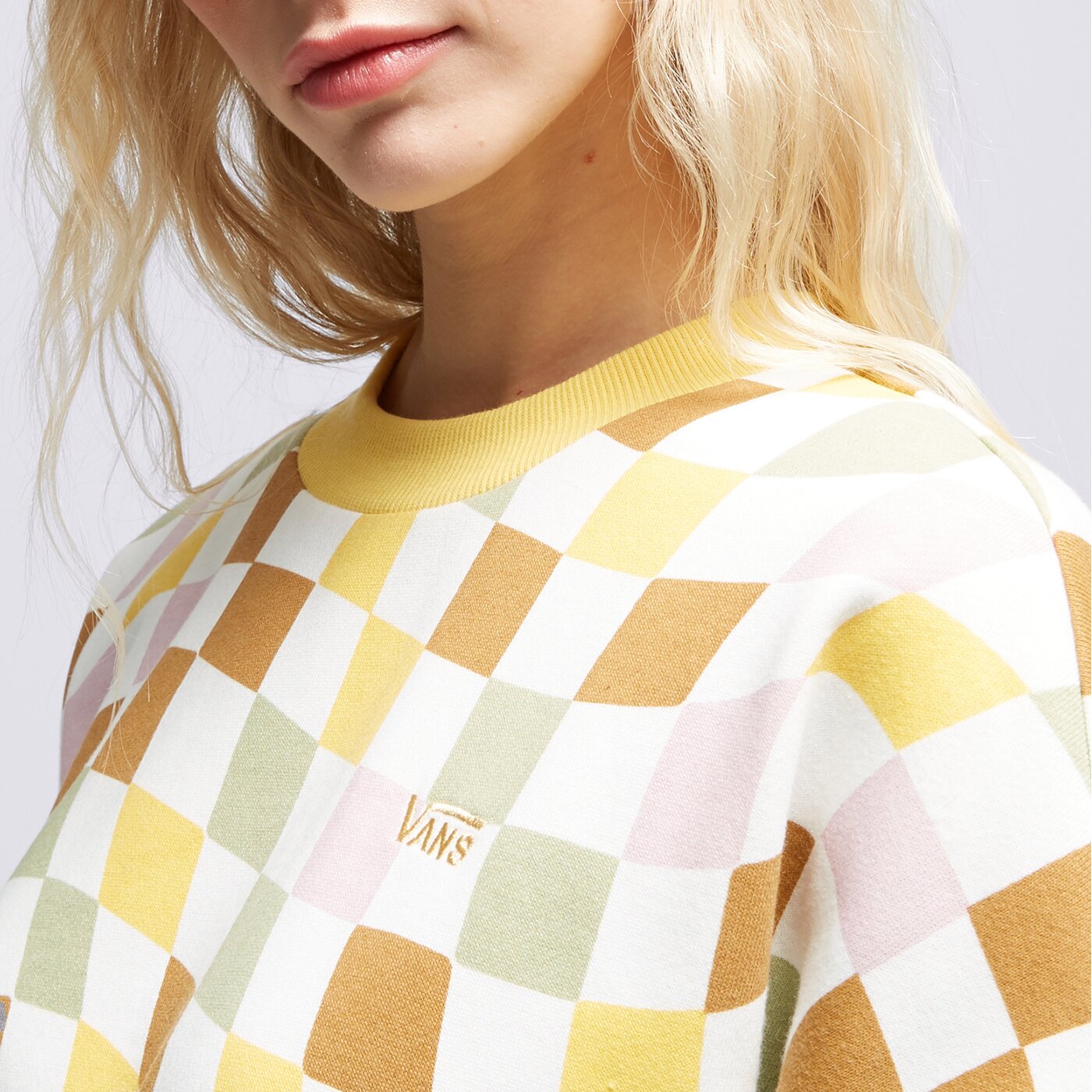 VANS SWEATSHIRT CLUB SLOUCHY CREW Multicolor