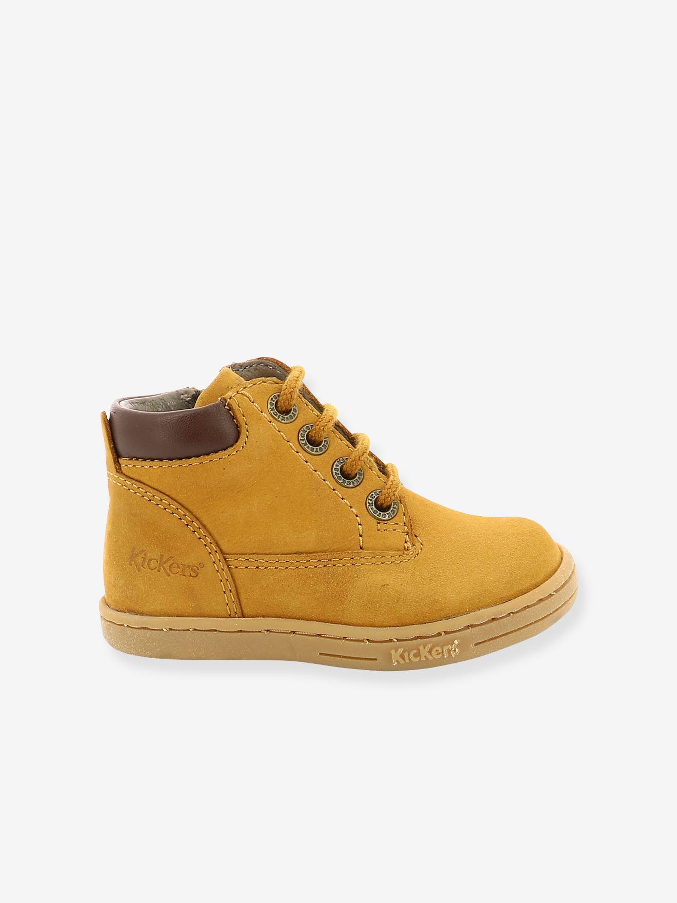 Bottillons garçon Tackland KICKERS® camel