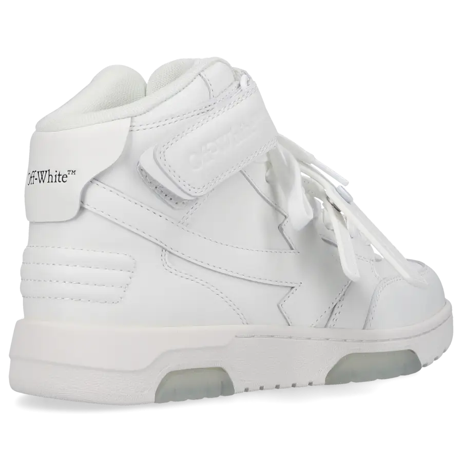 Off-White - Sneaker high OUT OF OFFICE Kalbsleder - weiß