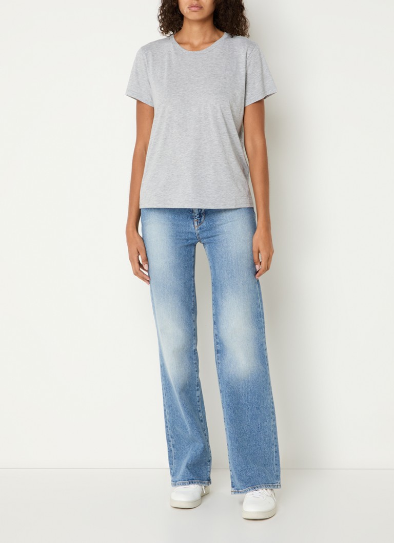 Rails organic cotton T-shirt with a melange design
