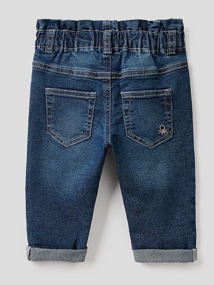Benetton Jeans in Dunkelblau günstig kaufen 74