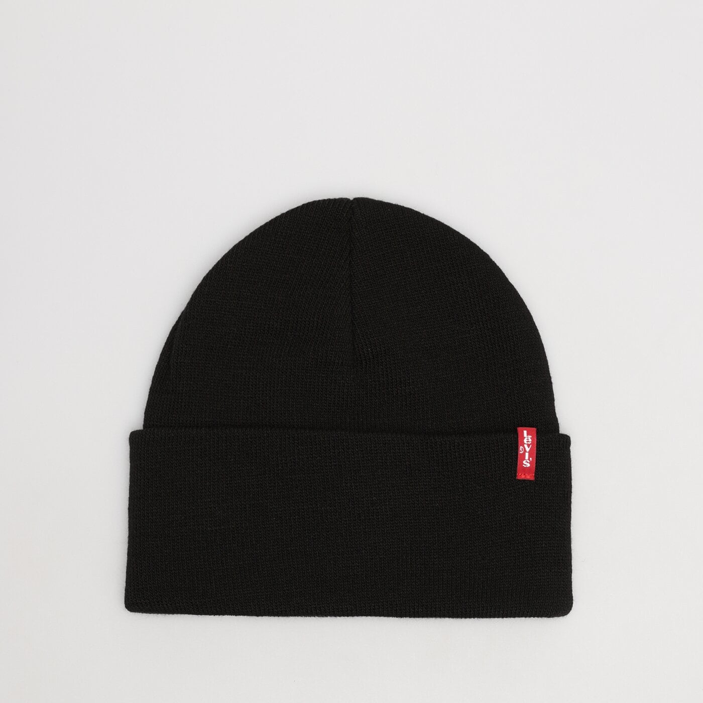 LEVI'S MÜTZE SLOUCHY RED TAB BEANIE Schwarz