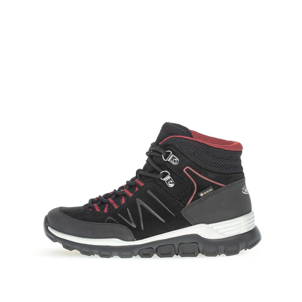 rollingsoft Schnürstiefelette schwarz