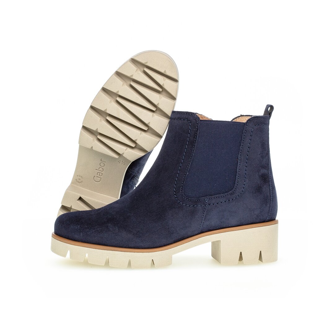 Gabor fashion Chelsea Boot blau