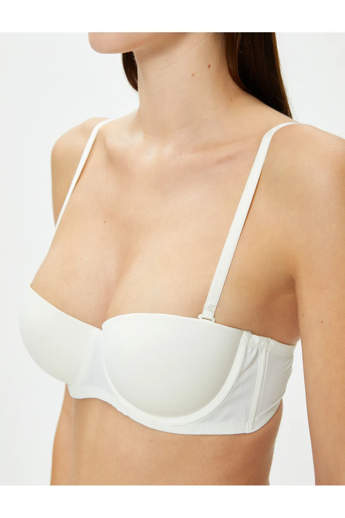 Koton  Trägerloser Push-up-BH mit Bügel, gepolstert, Basic