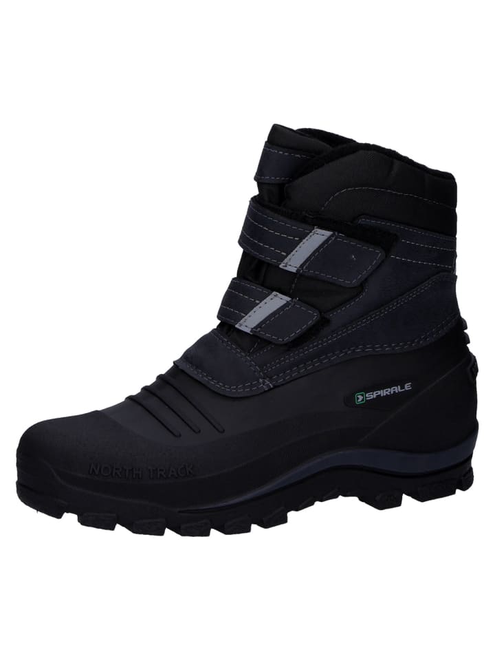 Spirale Winterstiefel Tove Klettstiefel in schwarz günstig kaufen