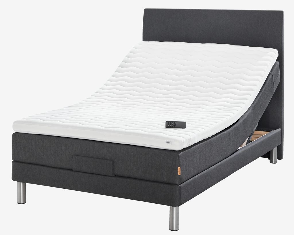 JOSELVA GE40 gull Justerbar seng 140x200 JOSELVA GE40 grå-40 lateks