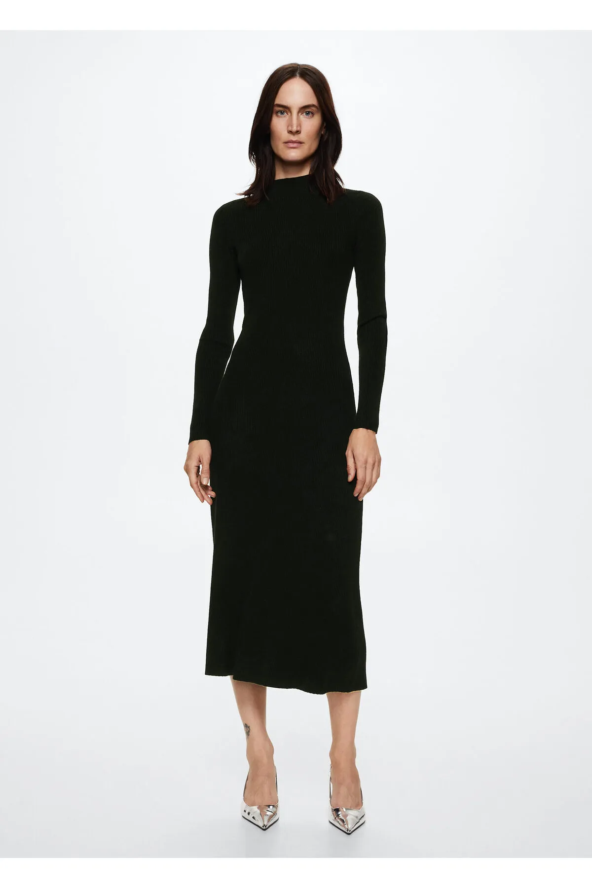 MANGO  Schwarzes Damenkleid 37045931
