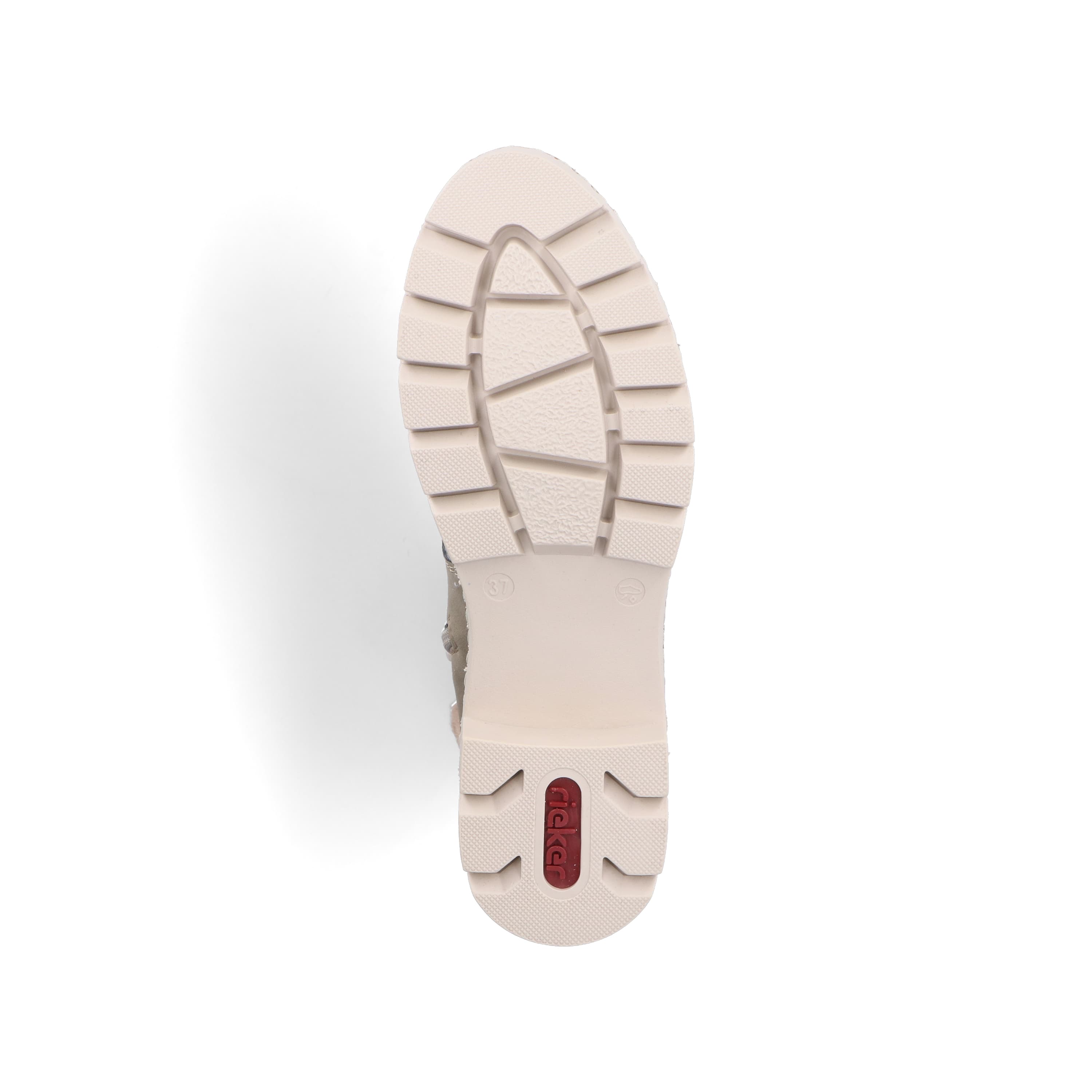Rieker Damen Schnürstiefel khaki-braun