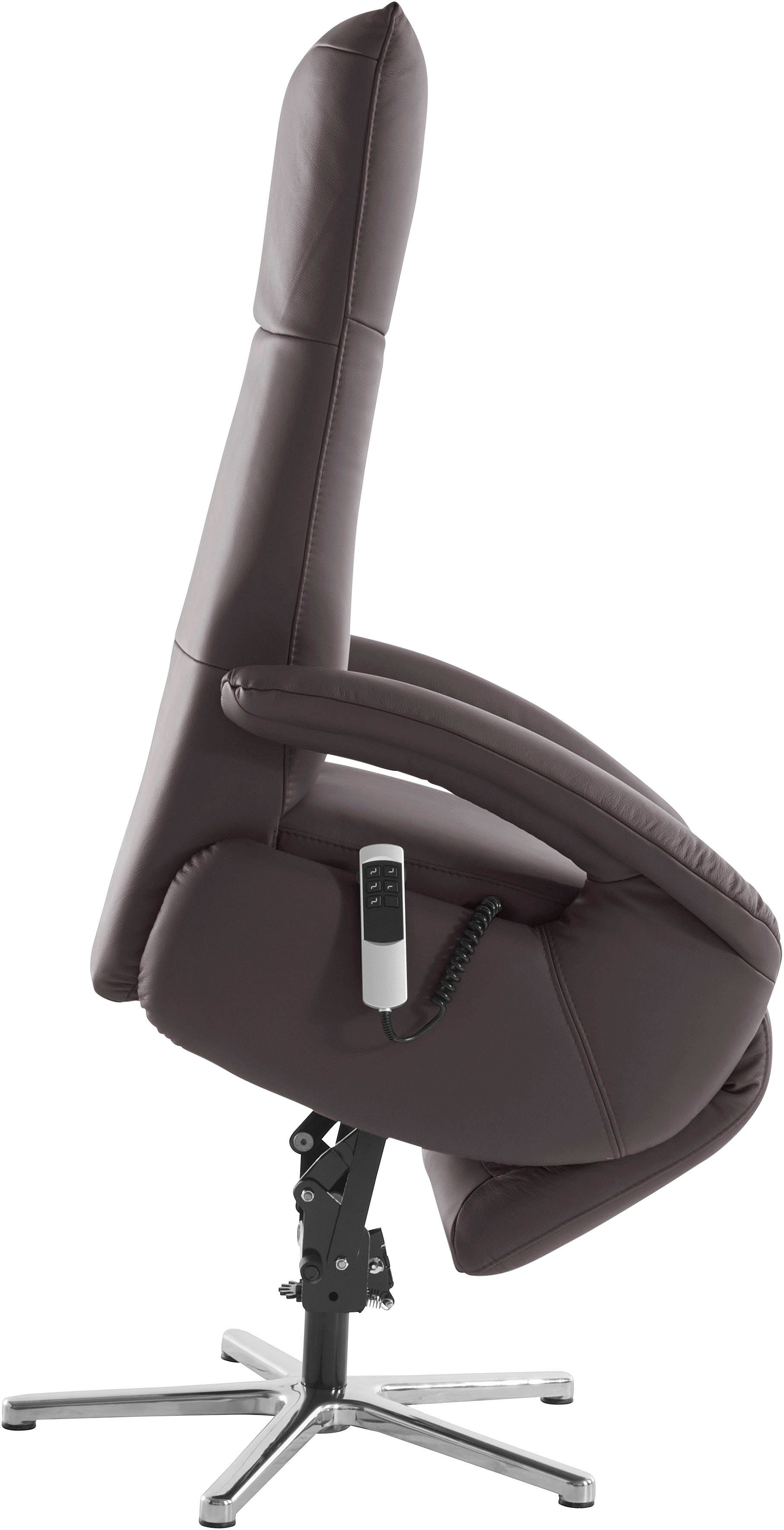 sit&more TV-Sessel Tycoon, wahlweise manuell, mit zwei Motoren oder mit zwei Motoren und Akku