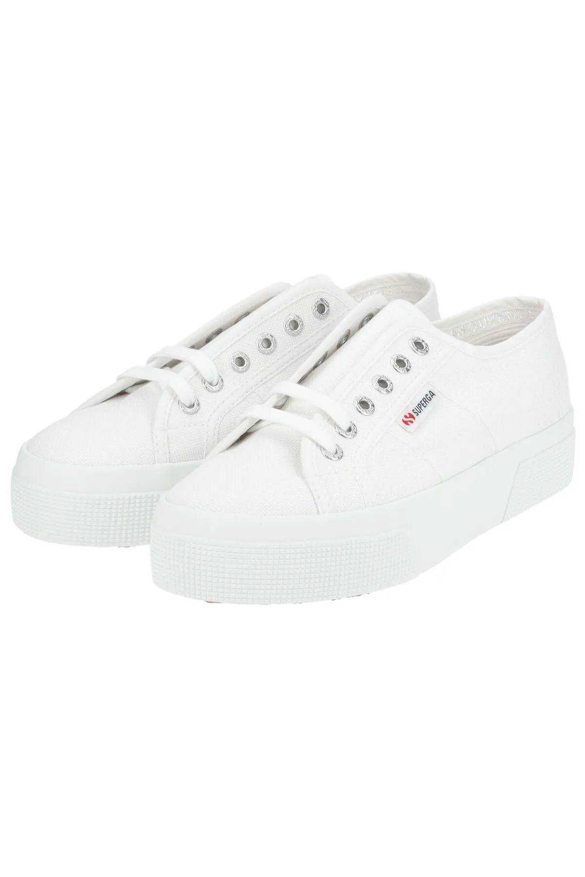 Superga  Sneaker - Weiß - Flacher Absatz
