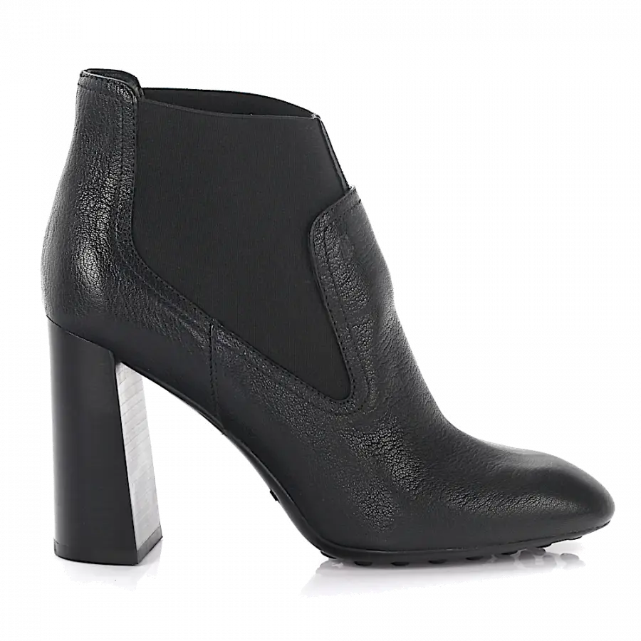 Tod's - Tods Stiefeletten Gomma T95 Leder schwarz - schwarz