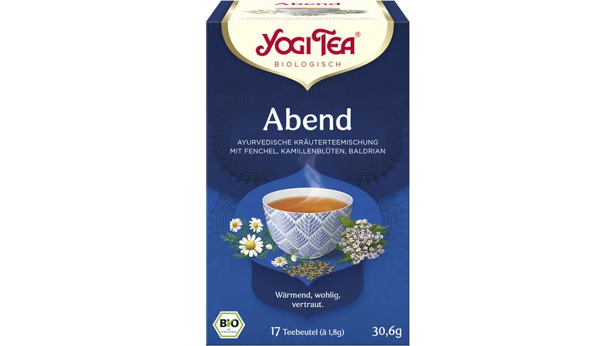 YOGI TEA Bio Kräuterteemischung Abend 30.6 g